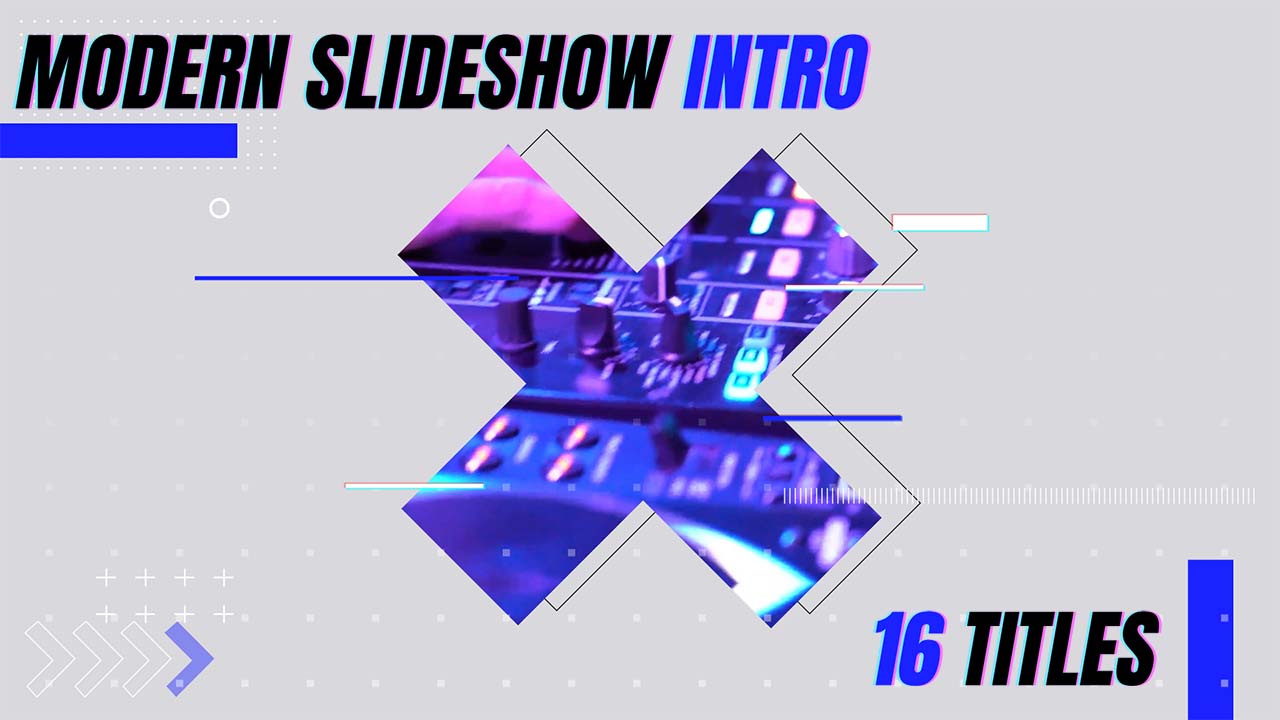 Modern Slideshow Intro