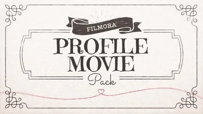 プロフィールムービーパック