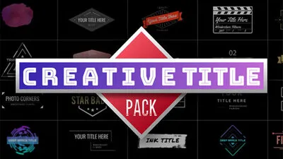 Pacote de Títulos Criativos
