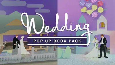ウェディングポップアップパック