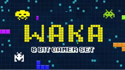 Gaming | 8-Bit-Gamer Waka Paket