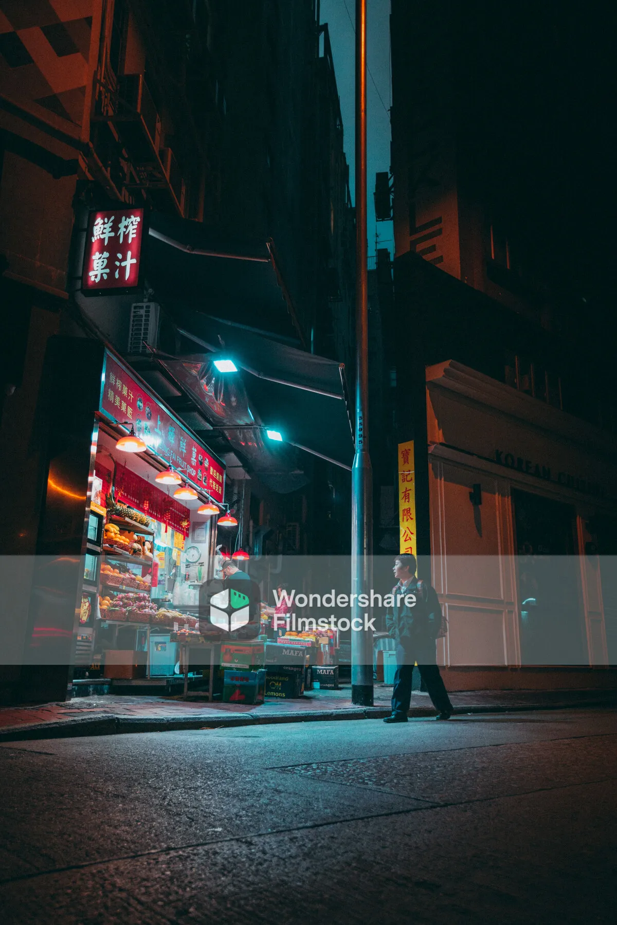 Hong Kong Night Street