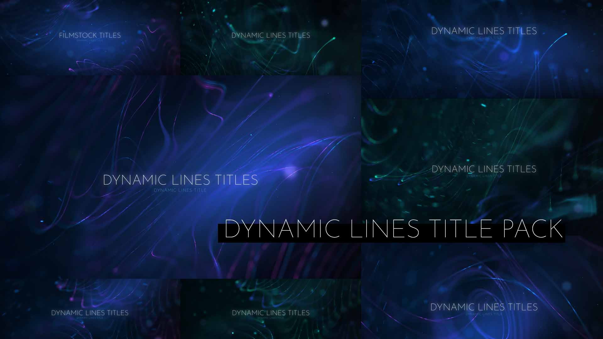 Dynamic Lines Title Pack