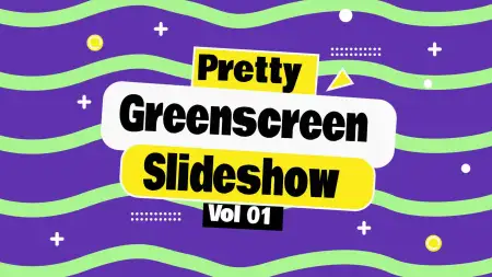 green screen slideshow