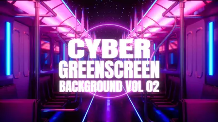 cyber green screen