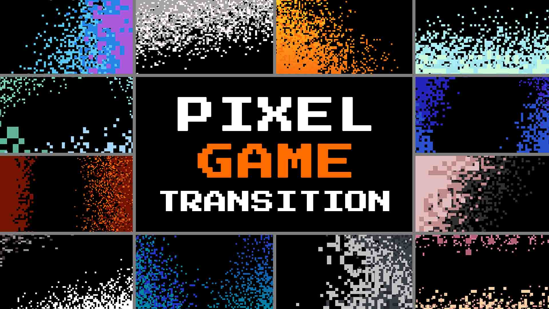 Pixel Game Transition